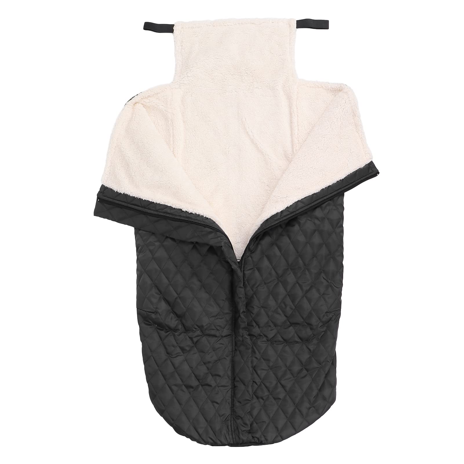 Fundas Cálidas para Sillas de Ruedas, Diseño de Cuadros Más Vellón y Personas Mayores Gruesas Manta para Silla de Ruedas, para Calidez En Silla De Ruedas(Negro)
