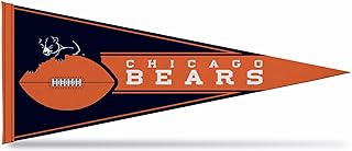 NFL Retro Football Felt Pennant (12" x 30") - Classic Man Cave Wall Decor