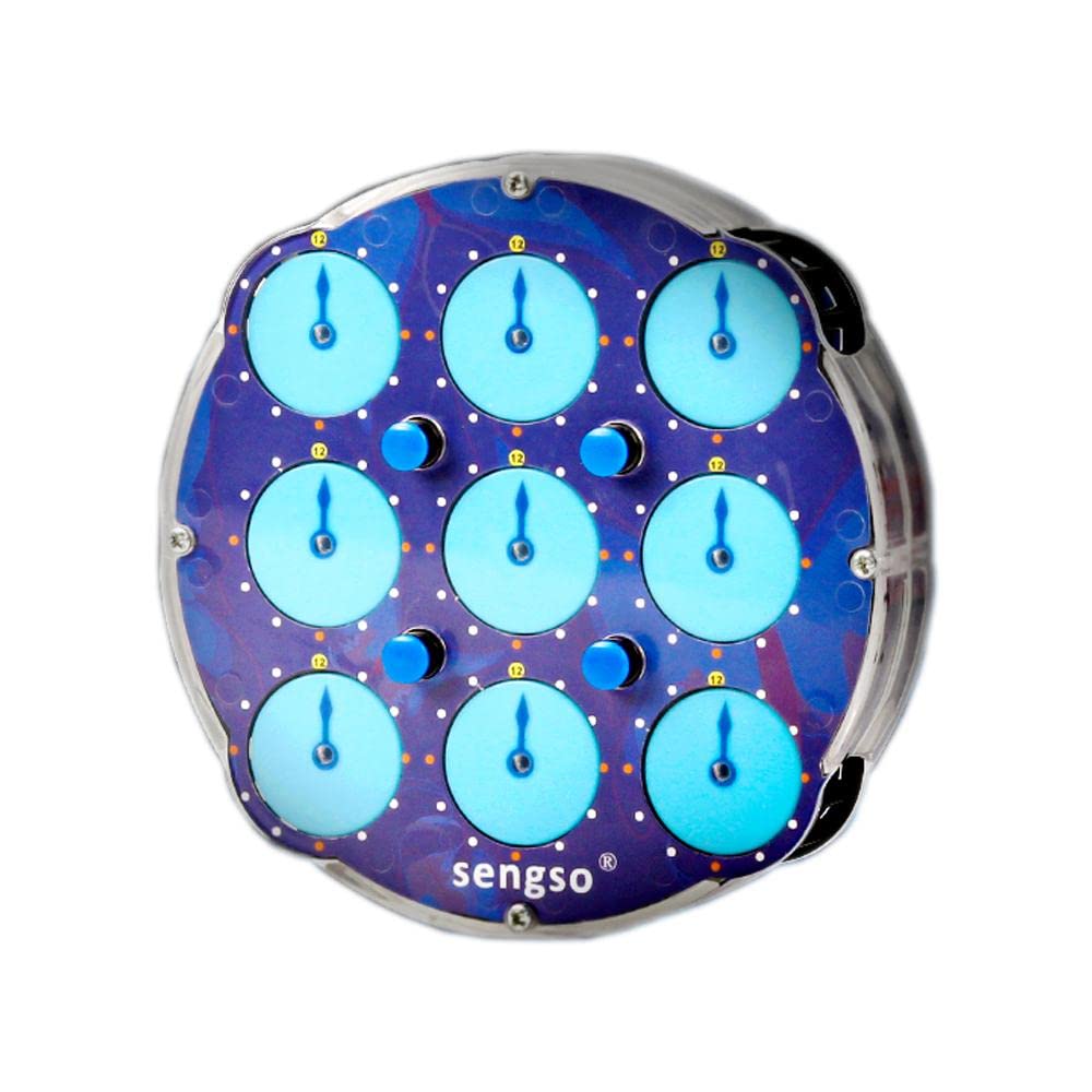 Cubelelo Shengshou Magnetic Clock Magic Puzzle for Kids - Vibrant Blue Educational Toy for Developing Problem-Solving Skills and Motor Coordination-picture-18