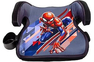 KidsEmbrace Marvel Spiderman Stance Pose Booster Car Seat