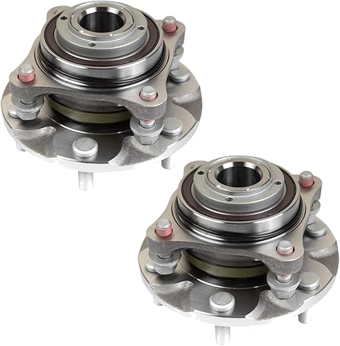 Vista 1391 de TRQ Juego de 2 rodamientos y bujes de rueda trasera izquierda y derecha compatible con Ford Expedition 2007-2010 Lincoln Navigator 2007-2010