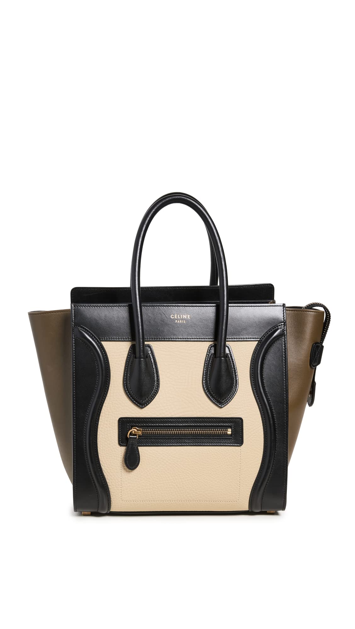 Celine Women's Pre-Loved Micro Luggage, Tricolor Bag