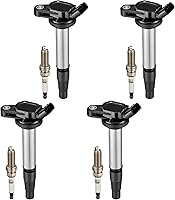 Vista 30 de BDFHYK 1 Paquete de Bobina de Encendido UF669 y 4 Bujías de Iridio XP3922 Compatible con Buick Encore, Chevy Cruze, Cruze Limited, Sonic, Trax, Volt
