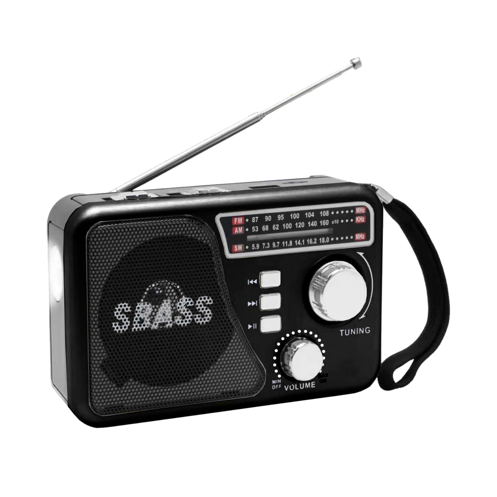 Rádio Caixa Som X-BASS FM/AM Multi-banda - Som De Qualidade