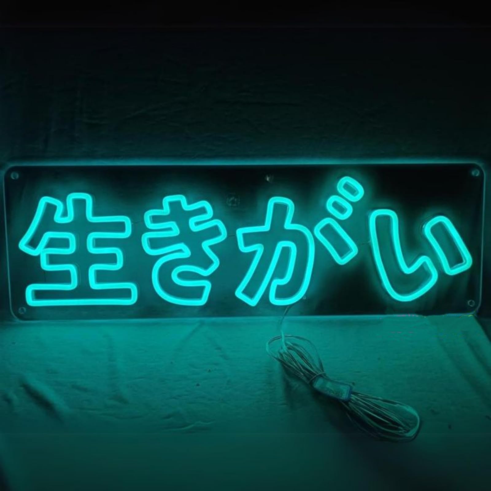 Kawaii かわいいLed Neon Sign Japanese Cherry Blossoms Light up Wall Decor Sign for Girls Room Bedroom Store Decoration Birthday Party Christmas