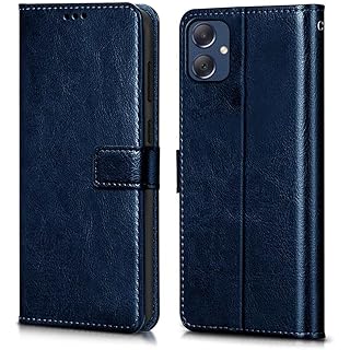 TOUCCH Leather Flip Case Blue - B0DK67DXJ2