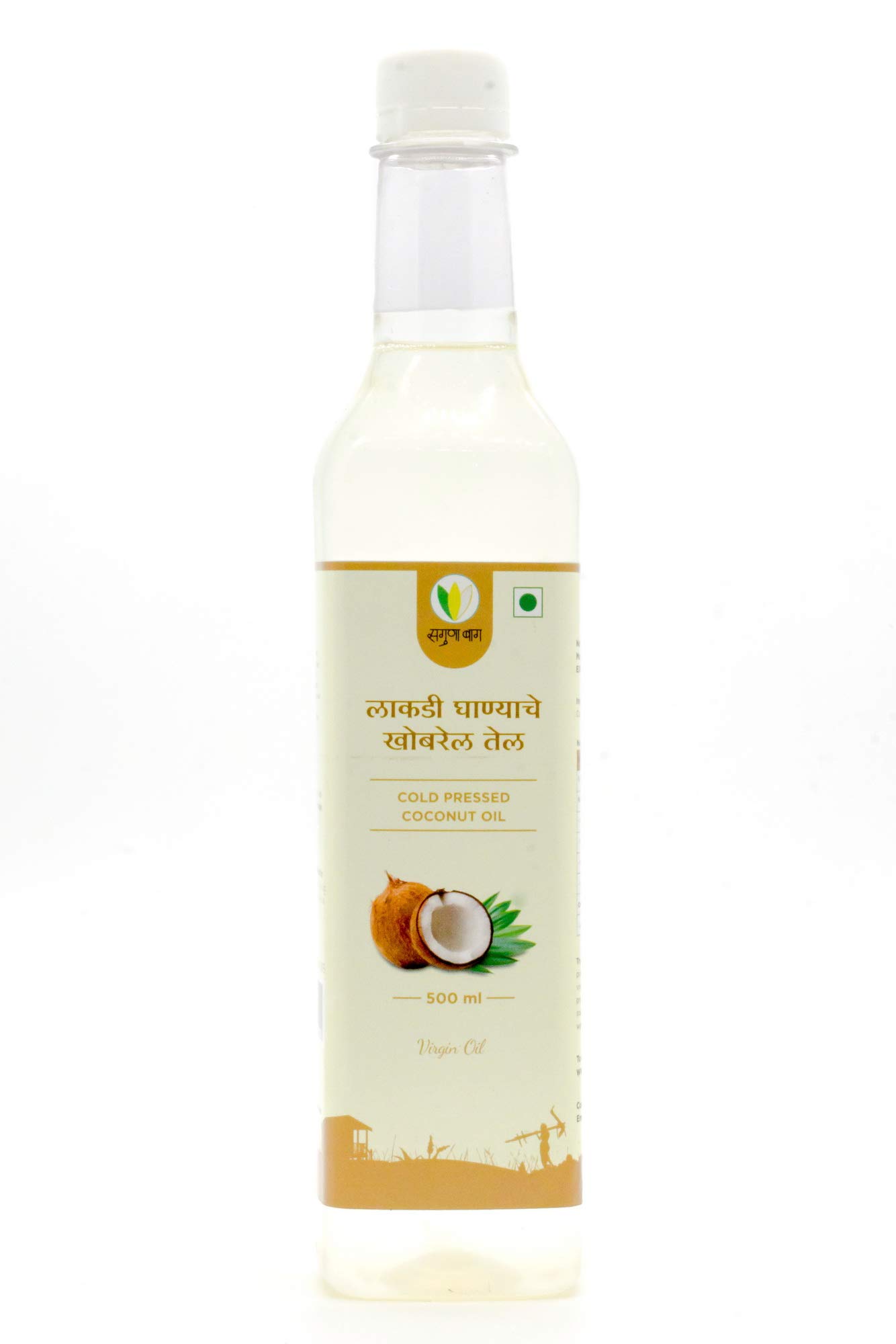 Saguna Baug Cold Pressed Coconut Oil - 500 ml