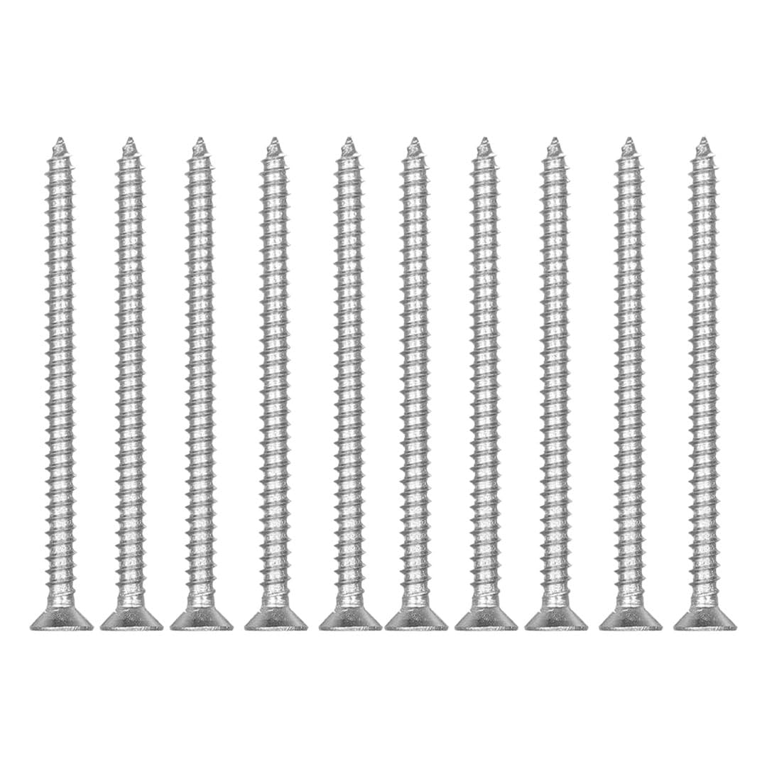 B K JAGAN & CO Stainless Steel Self Tapping Screws - Flat CSK Philips Head (Size No.10 X 100mm/4 inches) (Qty 10 Pcs) (B0B93W4NW8) Amazon Price History, Amazon Price Tracker