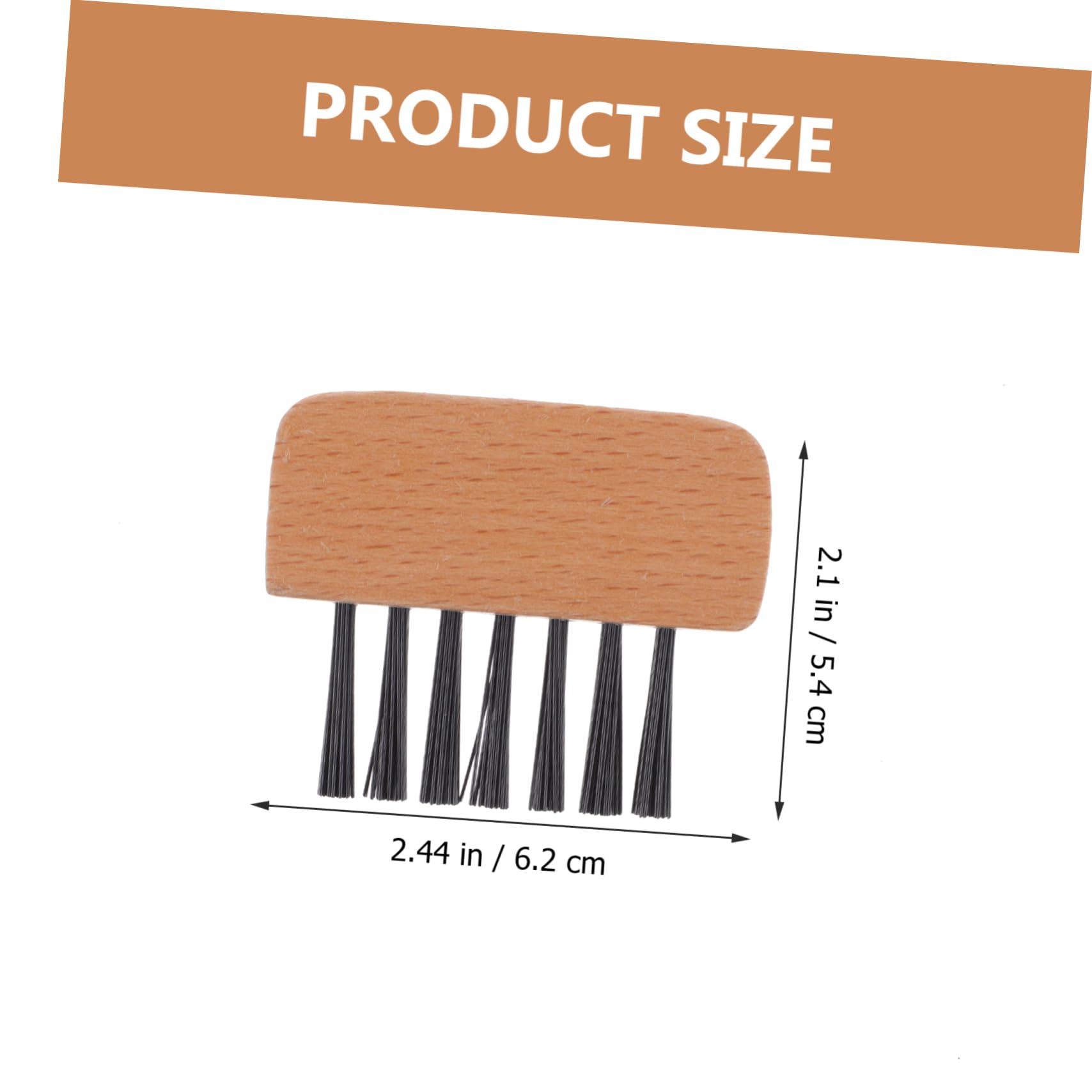Cepillo Profesional de Sóftbol y Béisbol, Mango de Madera, 3 Piezas, Accesorio de Árbitro