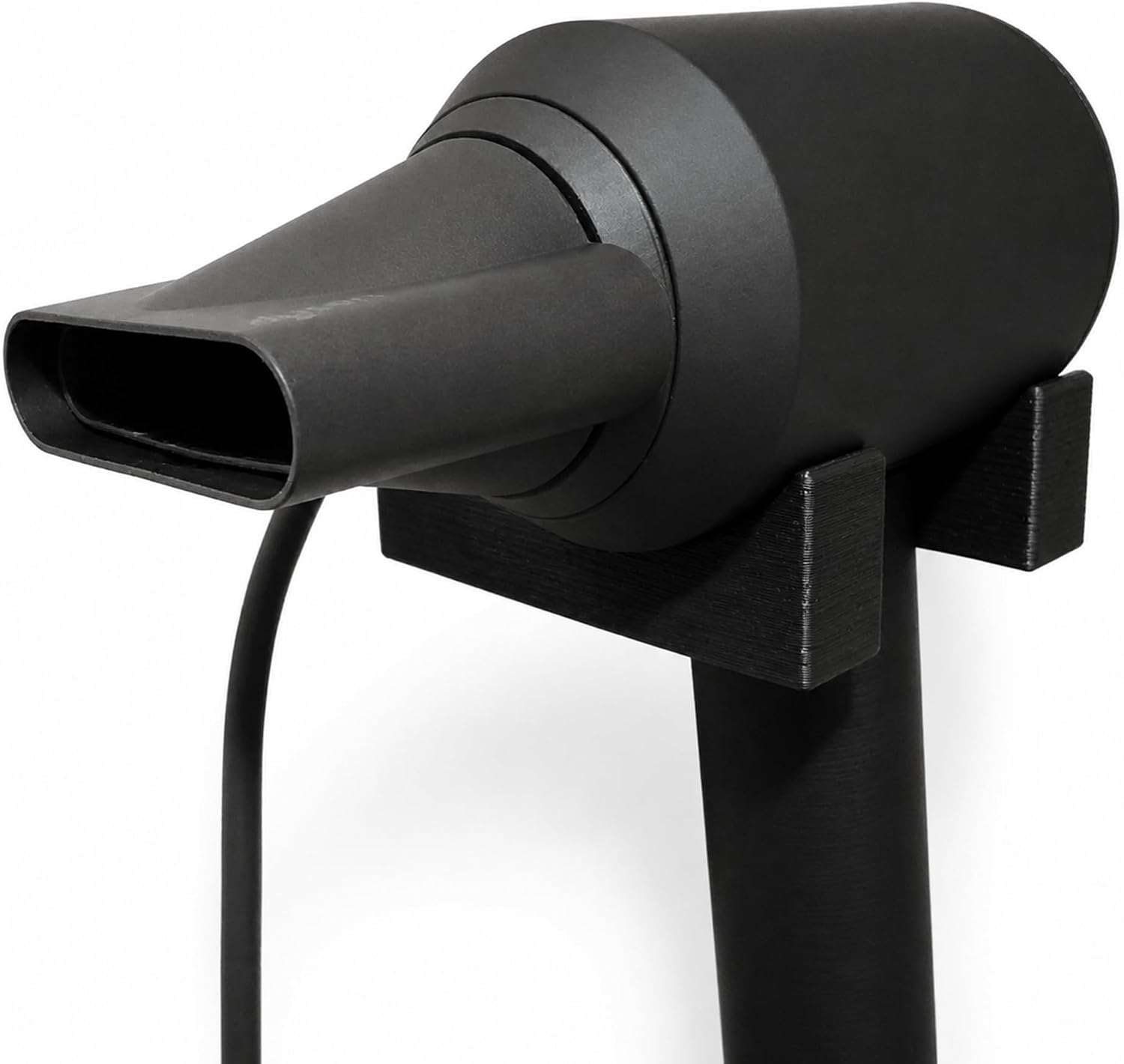 SplashNColor Hair Dryer Wall Holder Compatible with Dyson Supersonic – Secure Friction Fit | Screw-in Mount | Low-Profile Bathroom Storage for Styling Tools image 2
