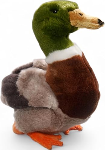 Miniatura 3 de Pato Mallard 8.5 pulgadas, 8.7 in, juguete de peluche, juguete suave, animal de peluche 3336