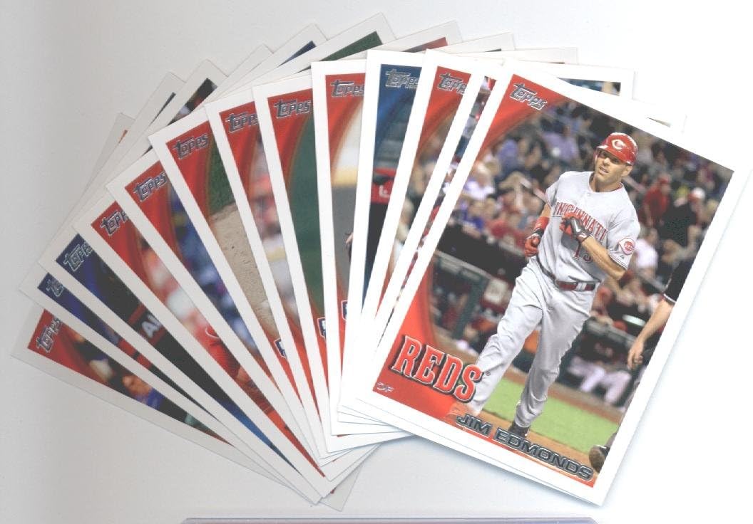 2010 Topps Baseball Cards Cincinnati Reds Team Set Update (Series 3) -13 Cards including Brandon Phillips, Joey Votto, Scott Rolen, Jordan Smith Rookie Card, Sam LeCure Rookie Card, Travis Wood Rookie Card, Chris Heisey Rookie Card & more!
