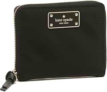 【7月中のご購入で8000円】kate spade 二折り財布 黒 キルティング Amazon | [ケイトスペード]アウトレット 二つ折り財布 キャリー