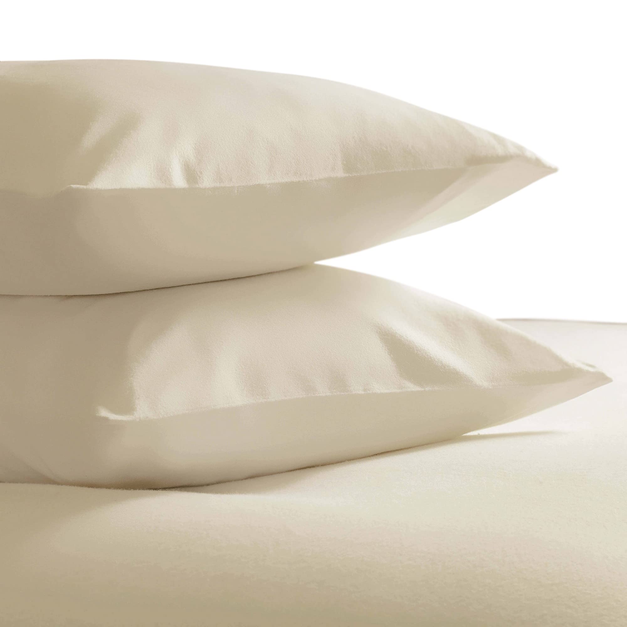 Serene - Pillowcases - Brushed Cotton - Cream