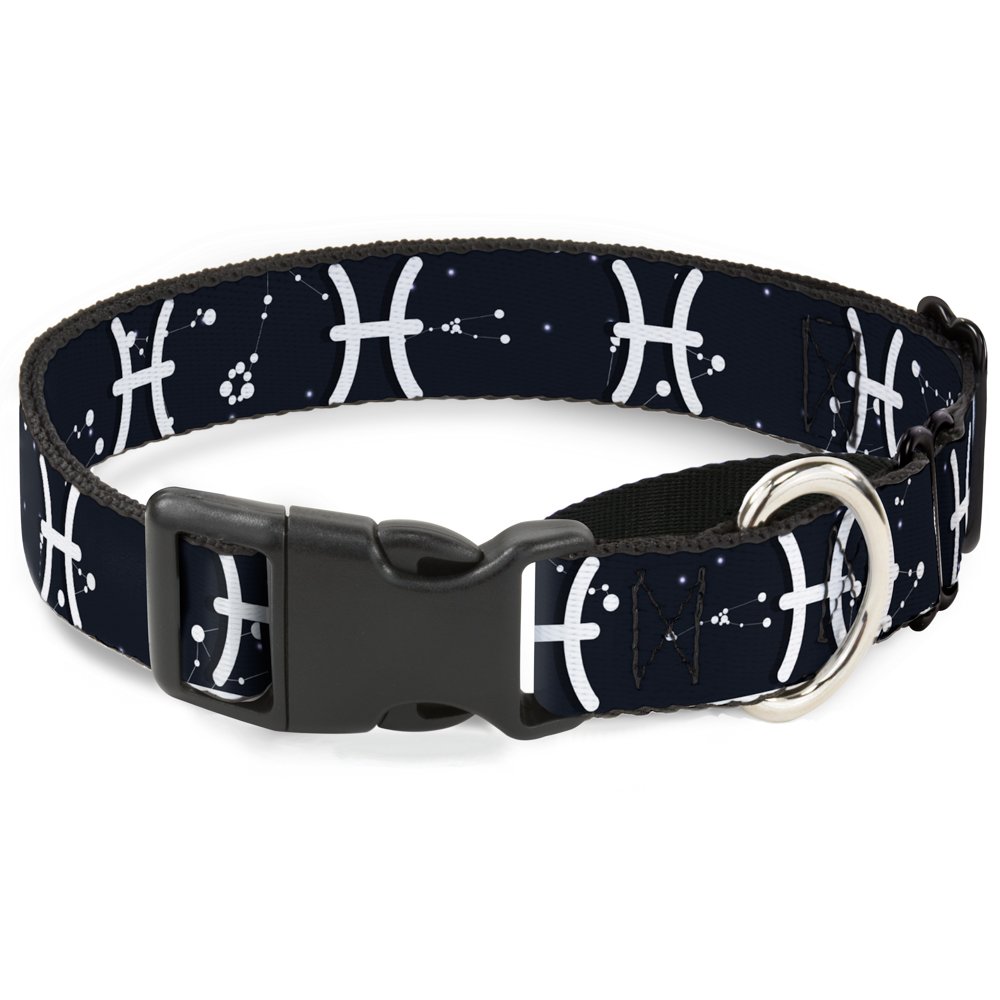 Piscis Zodiac Buckle-Down MGC-W32677-WM el regalo ideal en negro y blanco