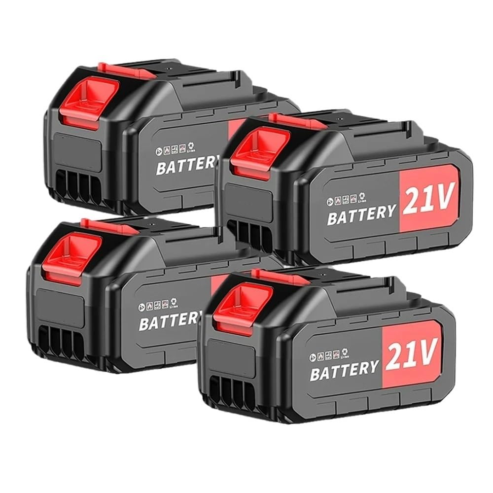 5S1P 5S2P 5S3P 5S4P 5S6P Celle Di Grado A Ciascuna Batteria Ricaricabile Universale Da 21 V Da 1200 MAh, Compatibile Con Makita, Strumenti 18 V 21 V LXT(4 x 2.4Ah Battery)