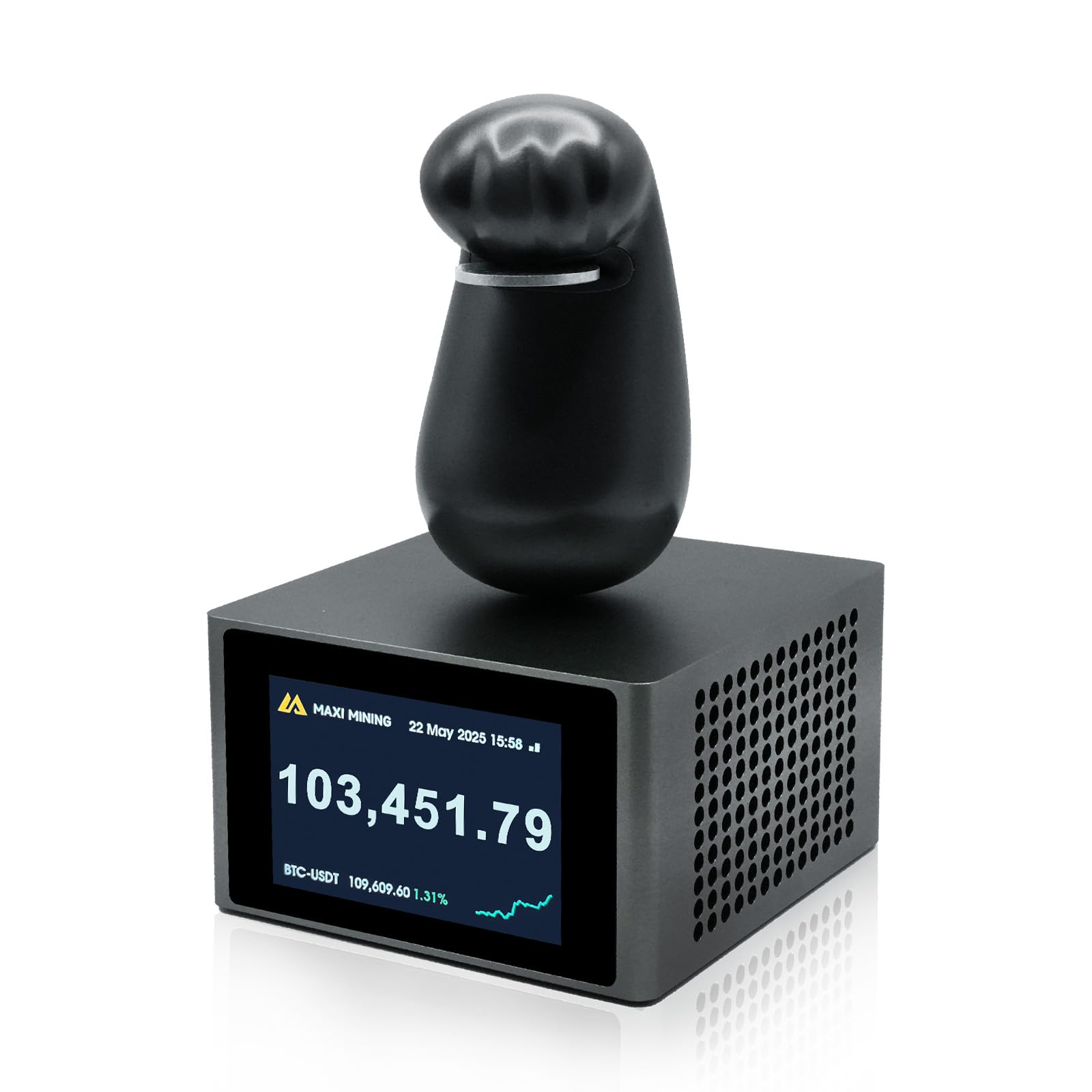 Bitcoins Miner Maxi Miner Paw| First Btc Miner with Real-Time BTC Price  Tracker & Asic Crypto Miner with Solo Mode | 1Th/s, 25W Low Noise, Artistic  Home/Office Mining: Buy Online at Best