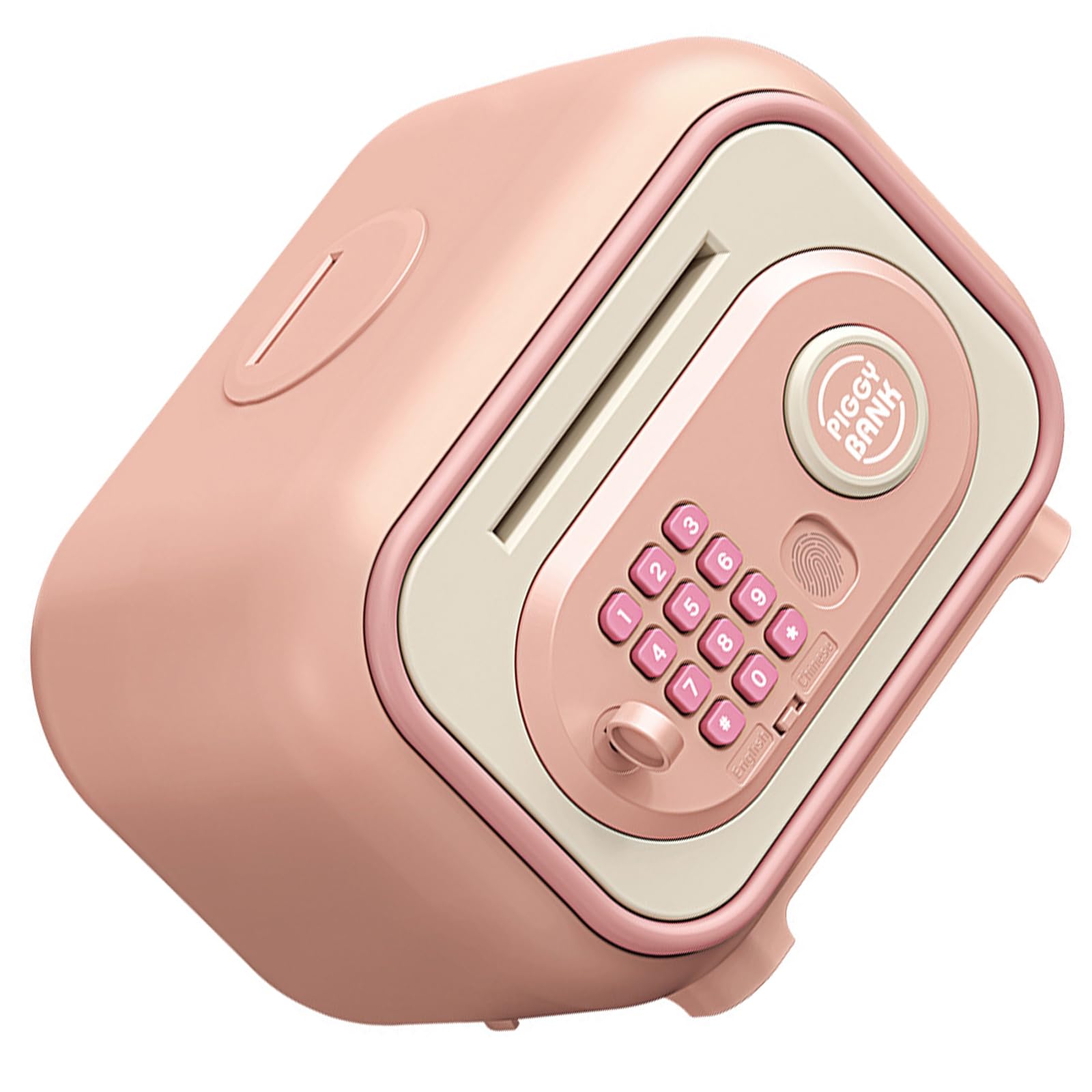 Piggy Banks, Automatic Electronic Piggy for Kids with Password and Fingerprint Simulation Money Money Saving Box