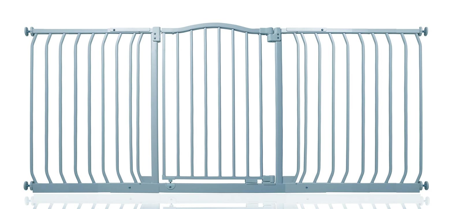 Safetots Curved Top Safety Gate, 71cm - 80cm, Matt White, Pressure Fit Stair Gate, Baby Gate for Doors Hallways and Spaces, Safety Barrier, Easy Installation — view 30