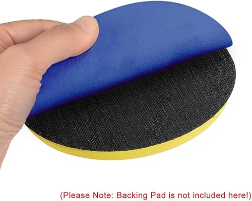 Miniatura 5 de uxcell Discos de lija en seco y húmedo de 3 pulgadas, papel de lija de gancho y bucle de grano 7000, plantación de arena electrostática, carburo de