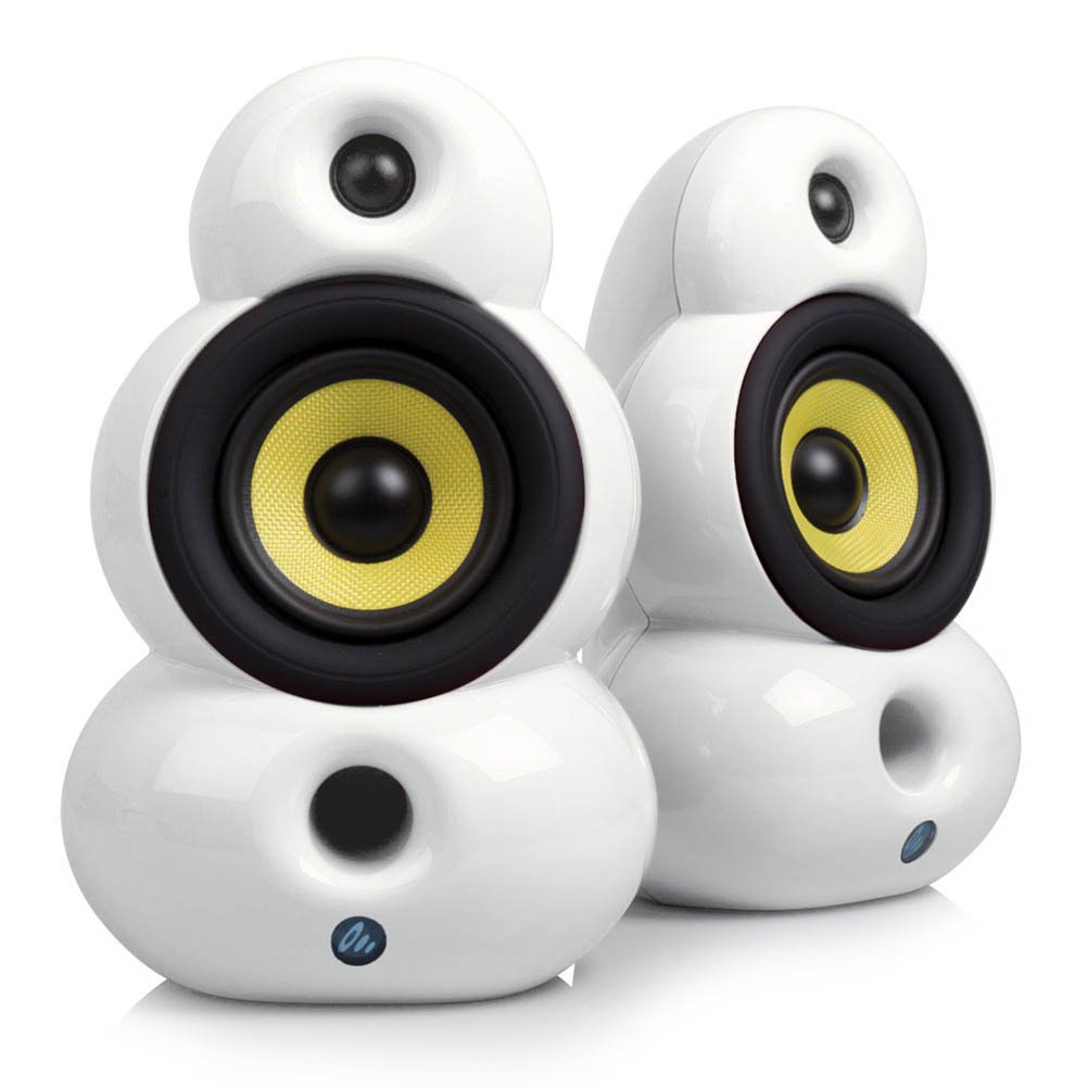 ScanDyna smallpodspeaker white✖️2 Scandyna A/S SmallPod 2-Way Shelf Speaker White : Amazon.de