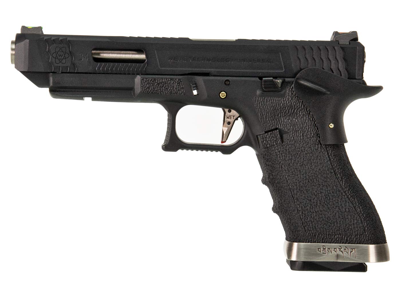 Amazon.co.jp: 【WE】 G34 T5 GBB（シルバーアウターバレル、ブラック