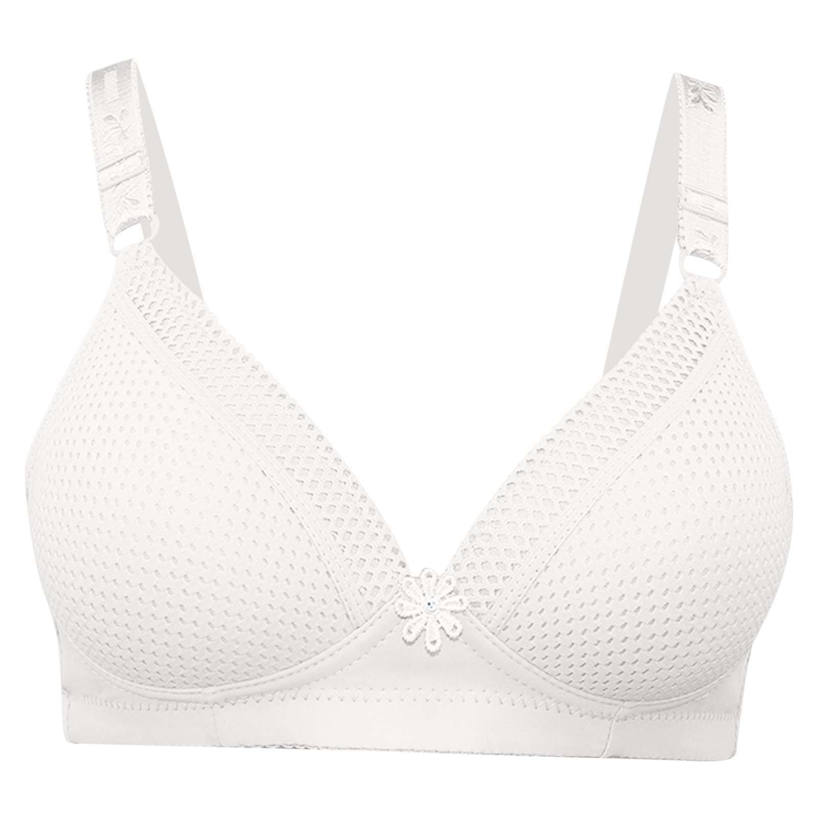 Fashion Deep Cup Bra Hides Back Fat Full Coverage Bra with Shapewear Plus Size Large Bust Push Up