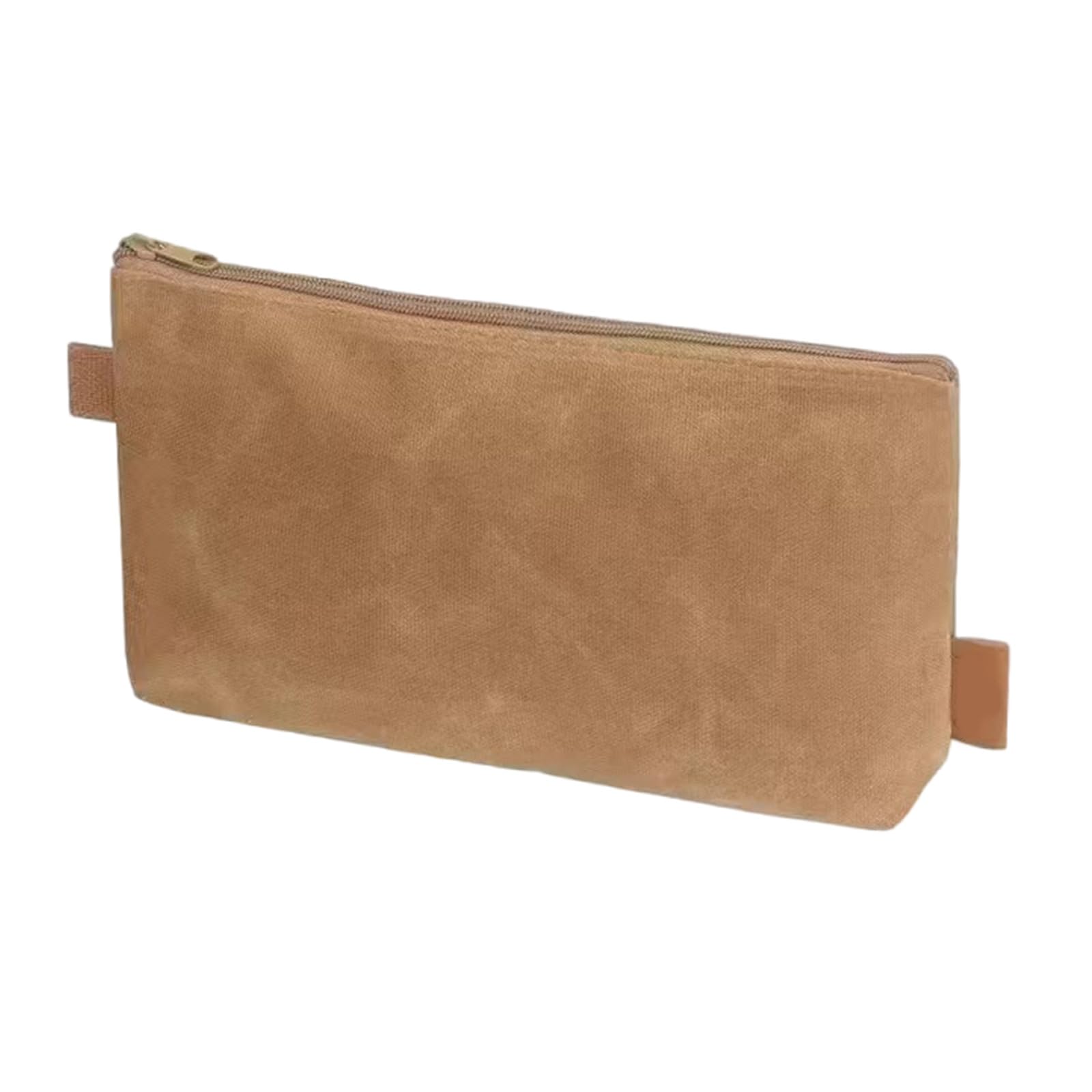 Buxuaaaa Khaki Large Portable Canvas Tool Bag Organizers Pouches Satchel With Ample Storage Space For Enthusiasts And Professionals Alike Worksite Tool Bag
