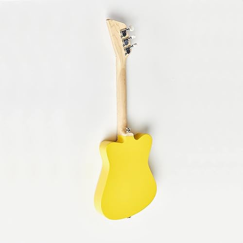 Miniatura 4 de Loog Mini - Guitarra acústica infantil para principiantes, 3 cuerdas a partir de 3 años, aplicación de aprendizaje y lecciones incluidas