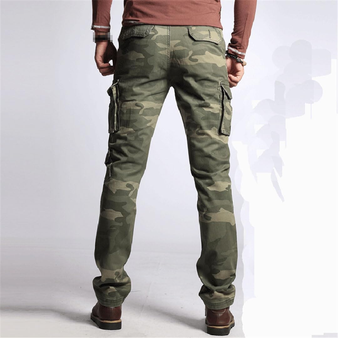 Męskie spodnie dorywczo Joggers Wojskowe spodnie taktyczne Cargo Multi-Pocket Spodnie