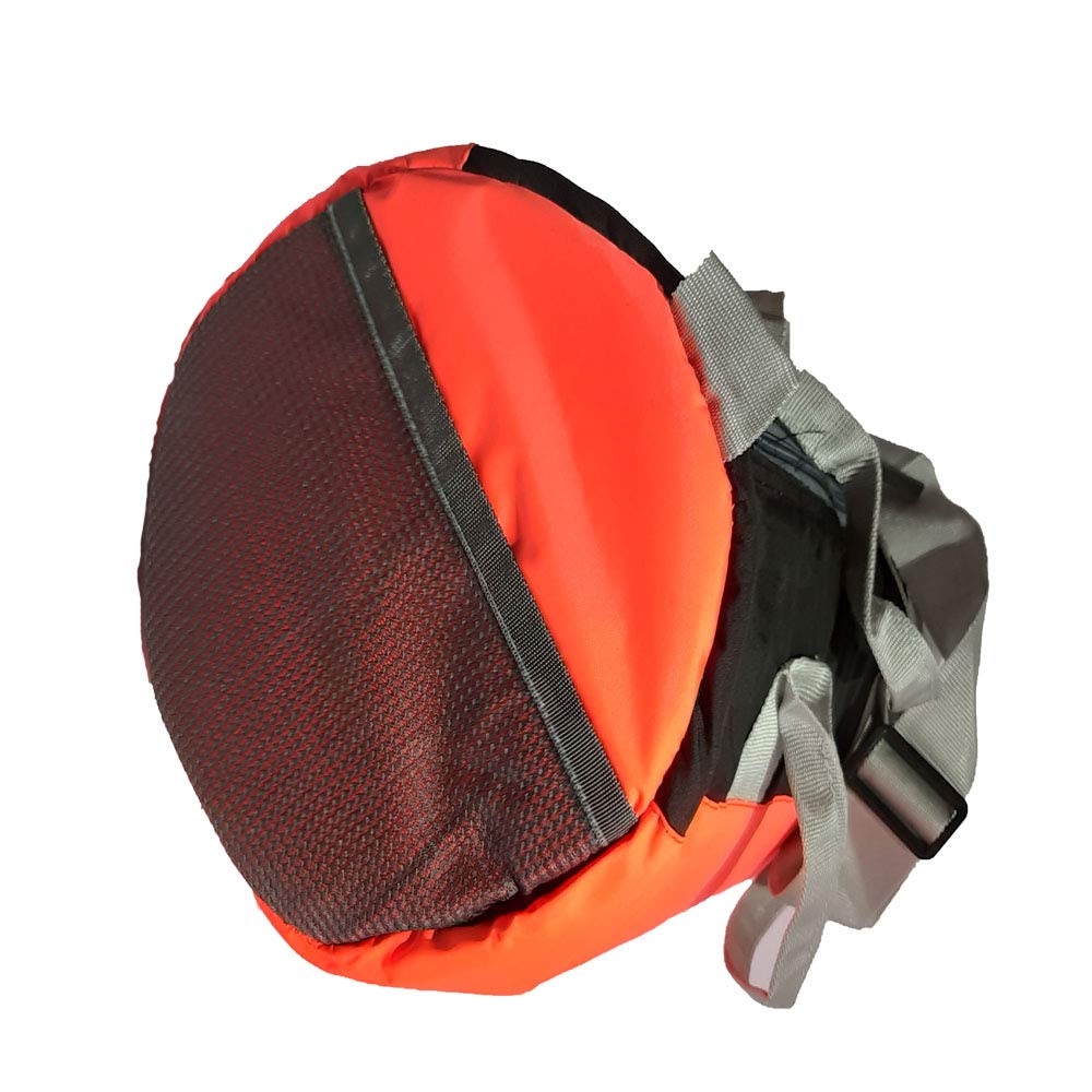 RangTeq Polyester Gym Sports Duffle Shoulder Sling Bag for Men & Women (Orange)