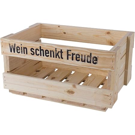 Vintage Kistenregal-Set (2 Stück) – Flambiertes Holzregal Mit 3 Fächern Als Schuhregal, Bücherregal Oder Dekoregion – 68x40x31cm