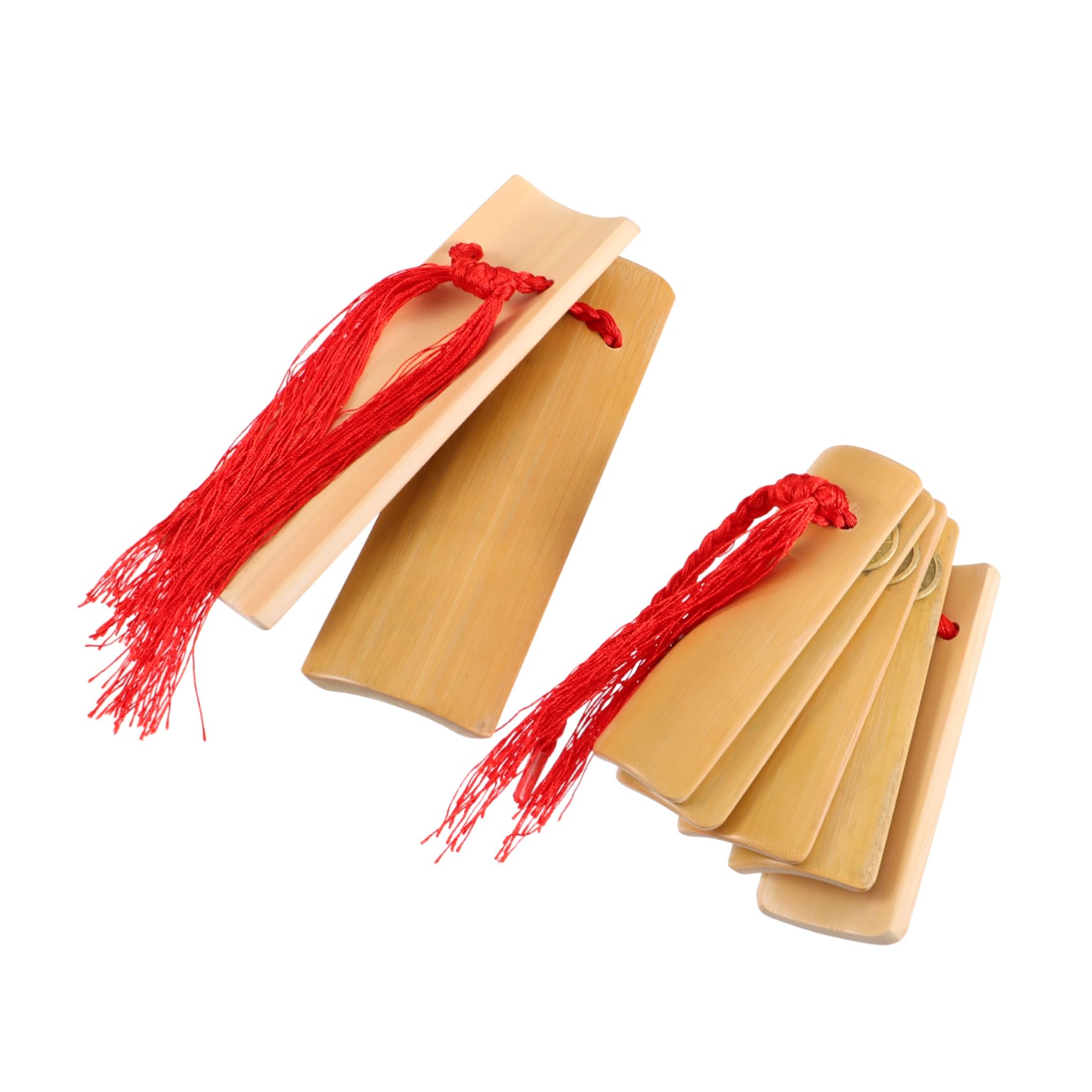 HANABASS Play Percussion Allegro Castanets Chinese Traditional Kuaiban for Adults