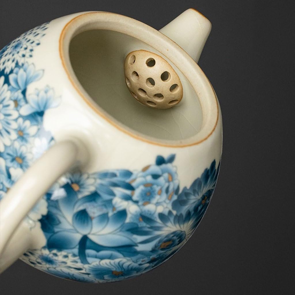 Tetera Hierro Fundido Tetera de cerámica, Tetera, elaboración de té, té doméstico, Tetera Individual, Juego de té Kung Fu Juego de Te