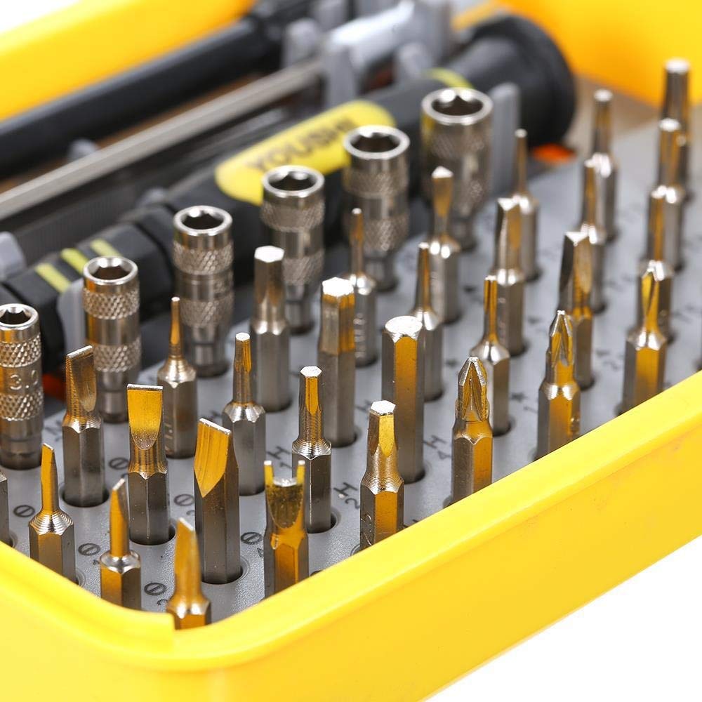 Set di cacciaviti Utensili manuali 51 in 1 Mini Set di cacciaviti Strumento di Ripetizione Multifunzionale
