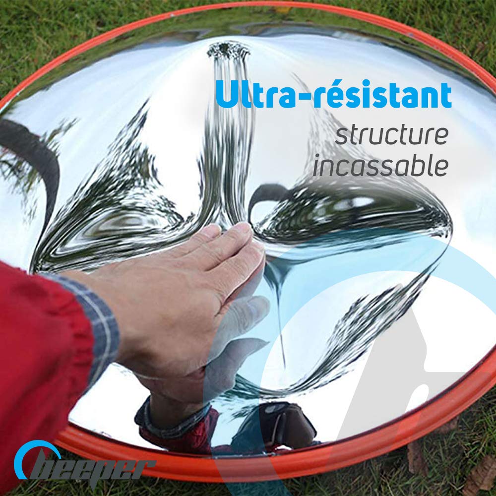 Beeper - Miroir de sécurité pour parking (diamètre 45 cm)