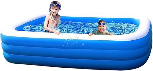 Miniatura 4 de Kiddie - Piscina inflable con 8 aspersores para niños y perros (Piscina familiar con rociadores)