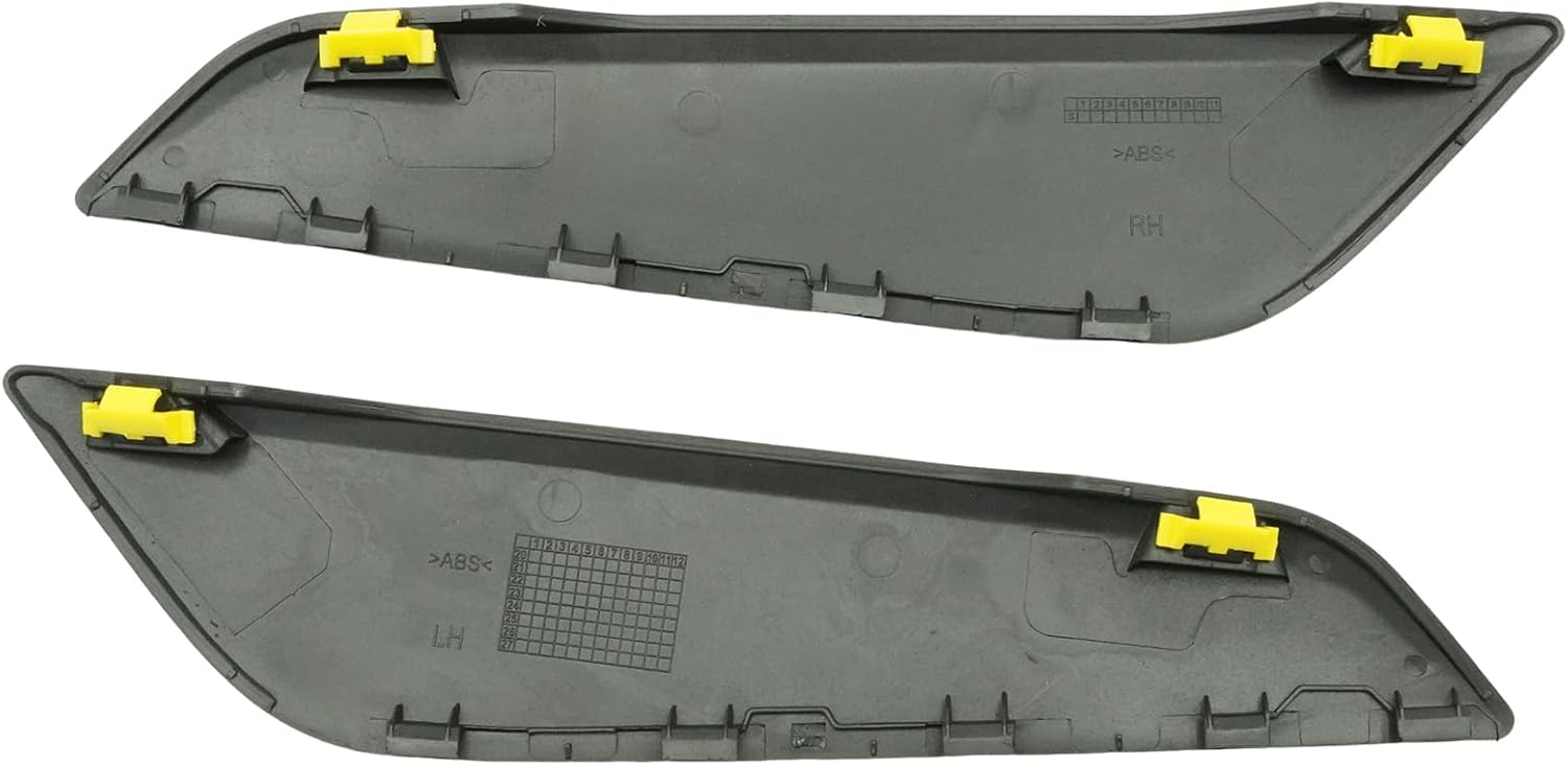 Anxingo 1 Pair 51747439013 Car Front Side Fender Vents Trim, Replacement for BMW 5 Series G30 M550i 530i 530e 540i 540d xDrive 2017-2023, Replaces 51-74-7-439-014