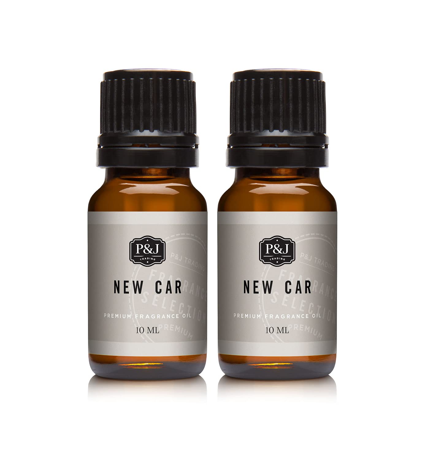 P&J Trading - New Car Scented Oil 10ml - Fragrance Oil for Candle Making, Soap Making, Diffuser Oil