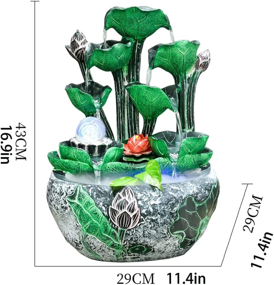 インテリア卓上噴水 シンプルな樹脂卓上噴水噴水装飾屋内噴水ホー置物