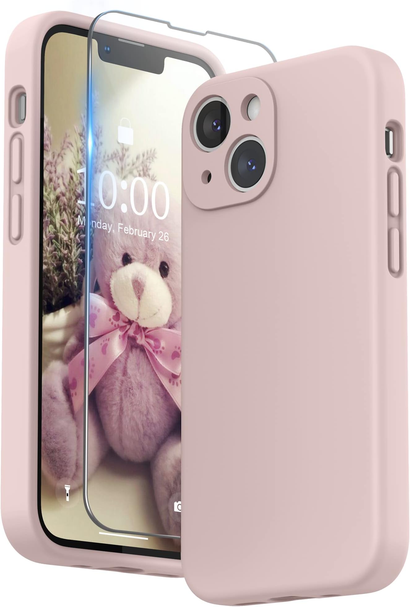 Iphone 13 Mini Hülle Mit Kameraschutz ivoler 10 Stück Silikon Hülle für iPhone 13 Mini 5.4 Zoll mit