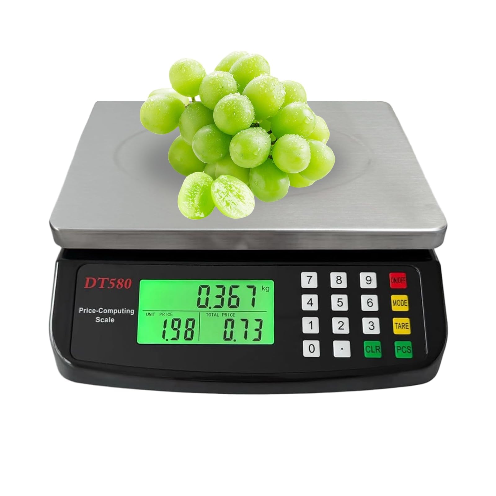 Cyfrowa waga kuchenna 30 kg/66lb Commercial Food Scale Price Computing Scale with Counting & Tare Function deli Scale