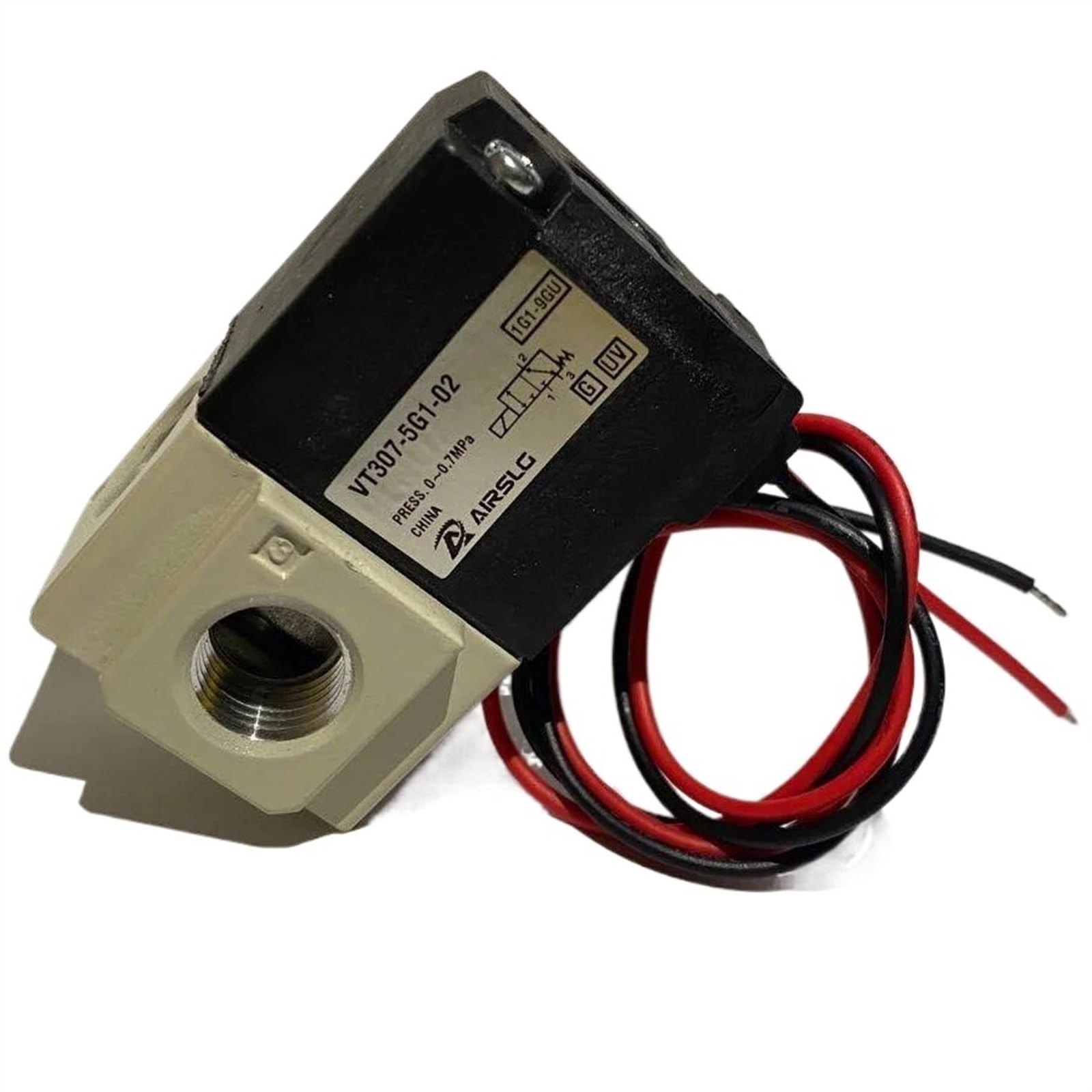 Vanne électromagnétique VT307 commutation haute fréquence stable pour le vide