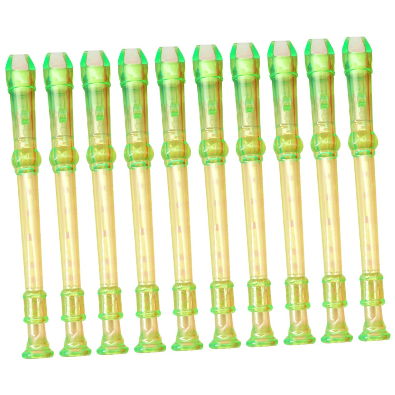 HANABASS Mini Clarinet for Boys and Girls Early Education Instrument 6-hole Boys and Girls Recorder Lightweight and Easy to Play for Young Musicians Random