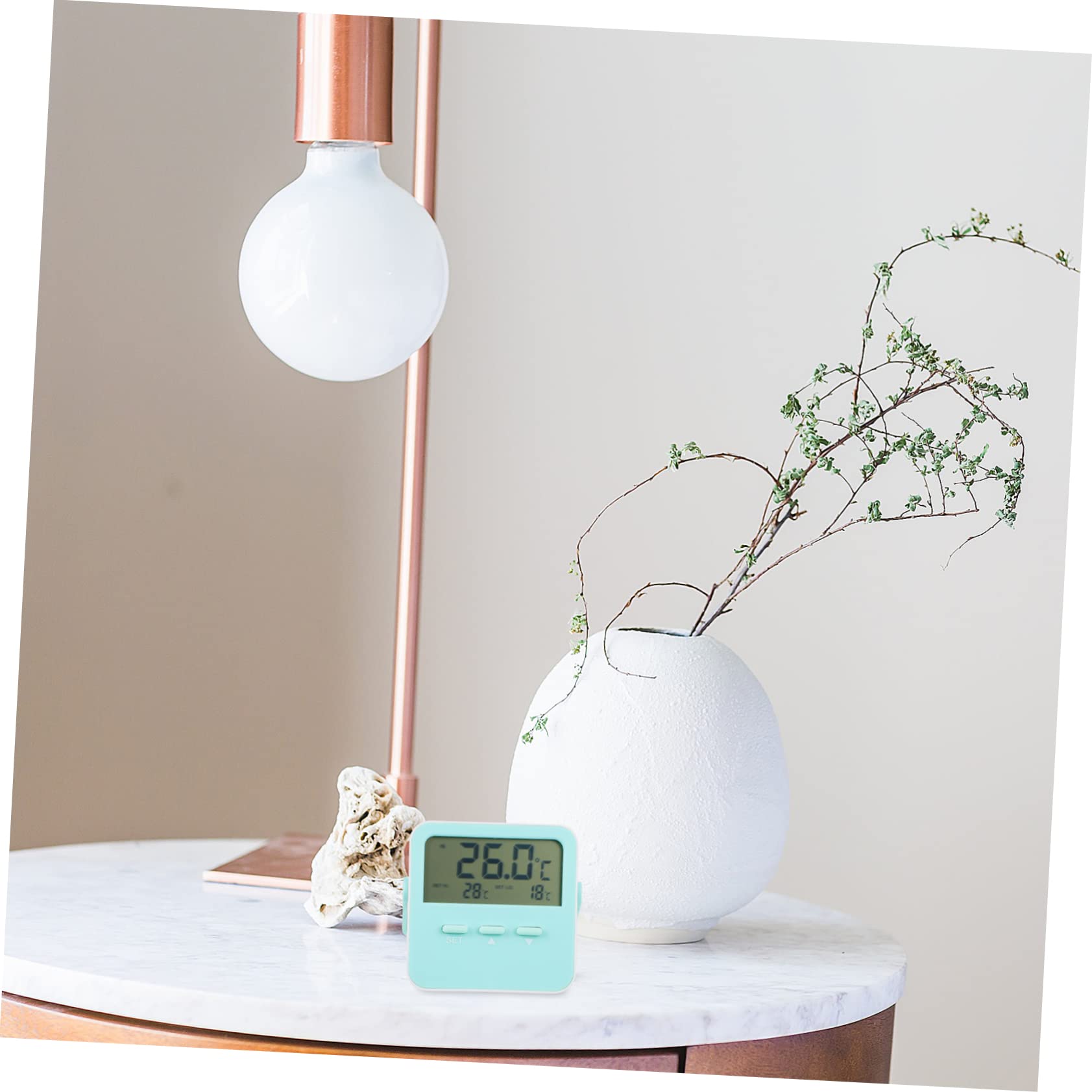HANABASS 3stücke Thermometer Digitales Display Temperaturmessgerät Mit Alarmfunktion Magnetisch Für Kühlschrank Und Gefrierschrank Messbereich Bis Einfache Ablesbarkeit Kompakt Und