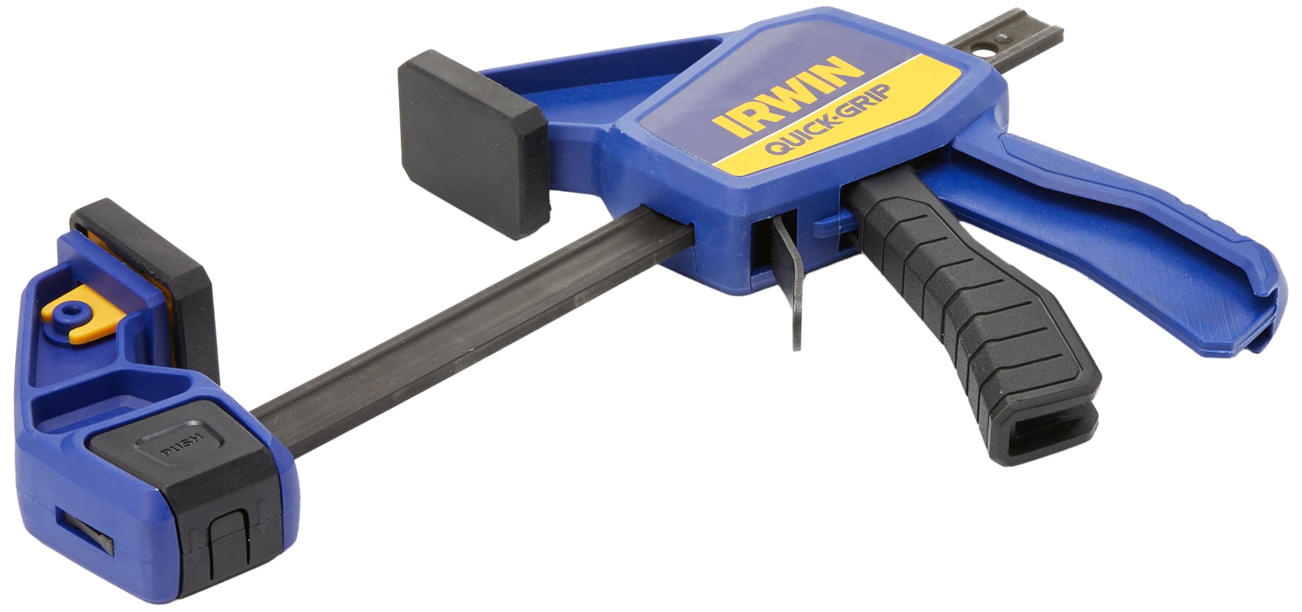 Irwin 1964720 Quick-Change Einhand-Zwinge 150 mm 2 Stück, Haltekraft 135 kg, Spreizfunktion, T5062QCEL7