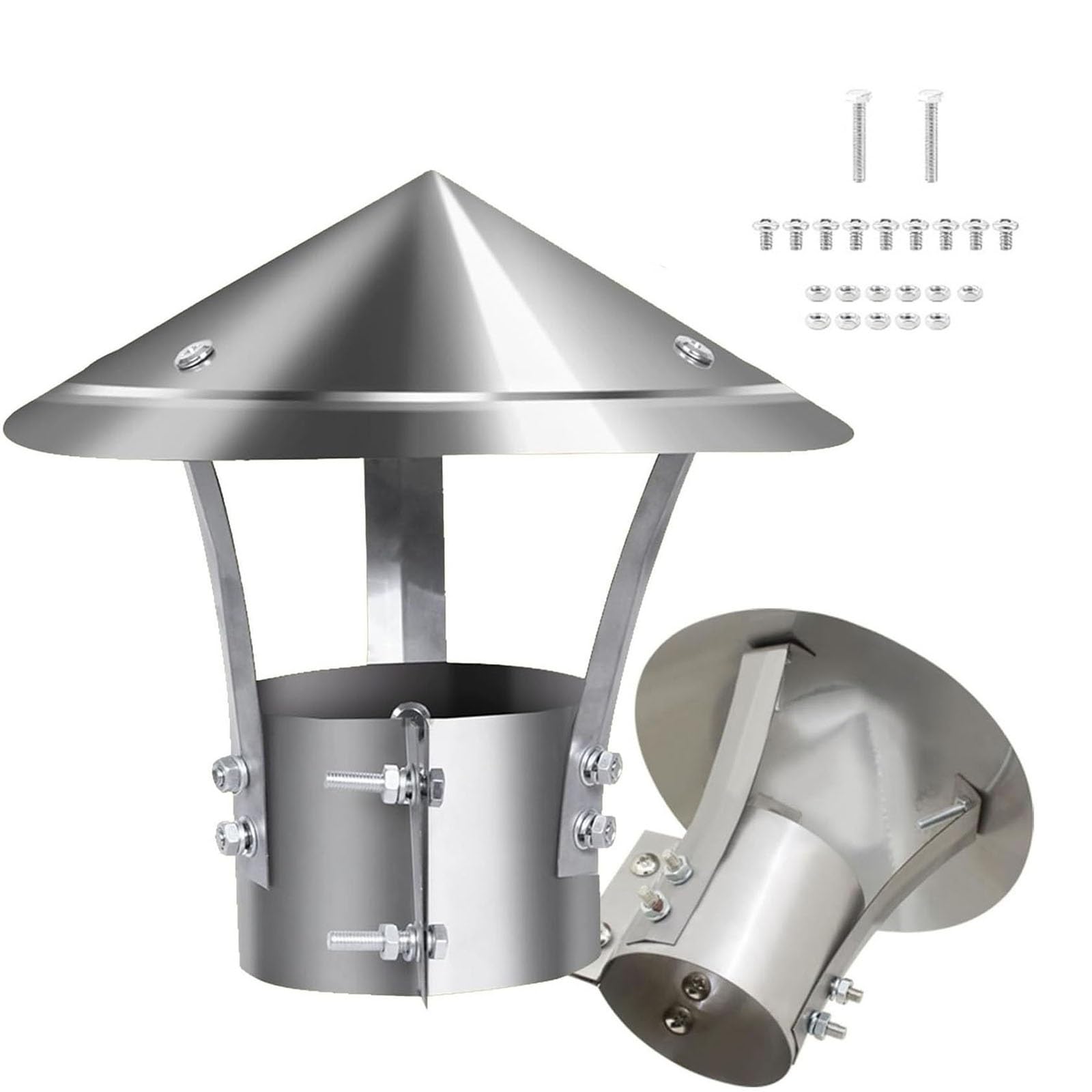 Schornstein Regenhaube,Schornsteinabdeckung Edelsta Produktbild-Vorschau 7