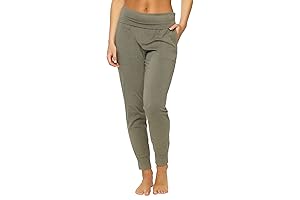 | Organic Cotton Stretch Fold-Waist Joggers