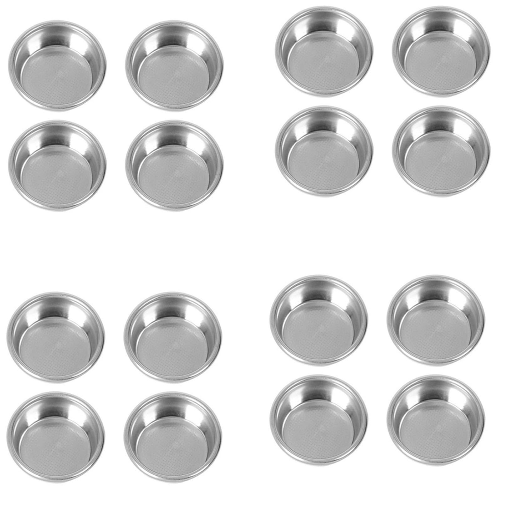 Hndhbfgrt 16Pack 54mm Filter Basket for Sage 870/875/878/880 54mm Semi-Automatic Coffee Machine Bottomless Handle Filter