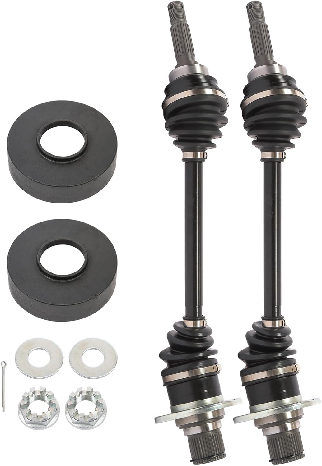 2pcs Rear Left & Right CV Axle Shaft Assembly 64901-31G41 64901-31G40 64901-31G31 Replacement for Suzuki King Quad 4X4 450 500 750